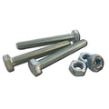 Ifasten Set Screw MS & Nut ZP M6x40mm - 10 Pack