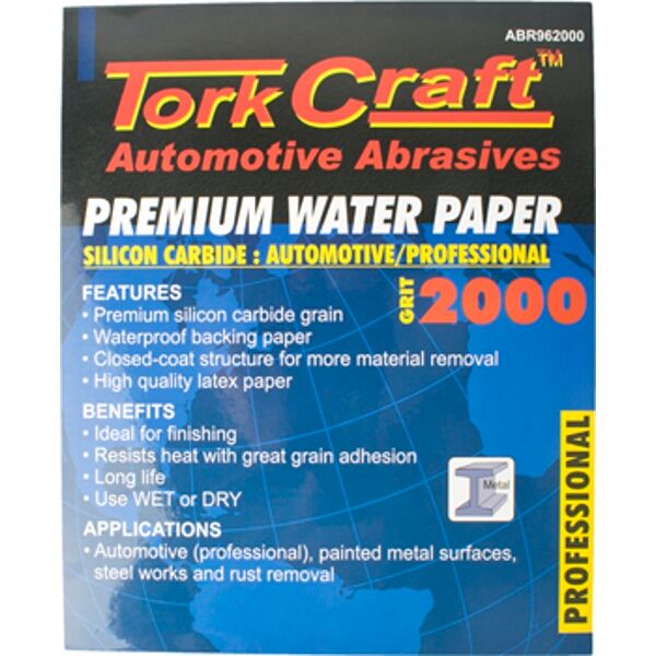 Tork Craft Waterproof Paper 2000 Grit 230 X 28050 PCE