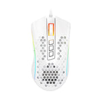Redragon STORM 12400DPI 7-Button RGB Gaming Mouse - White