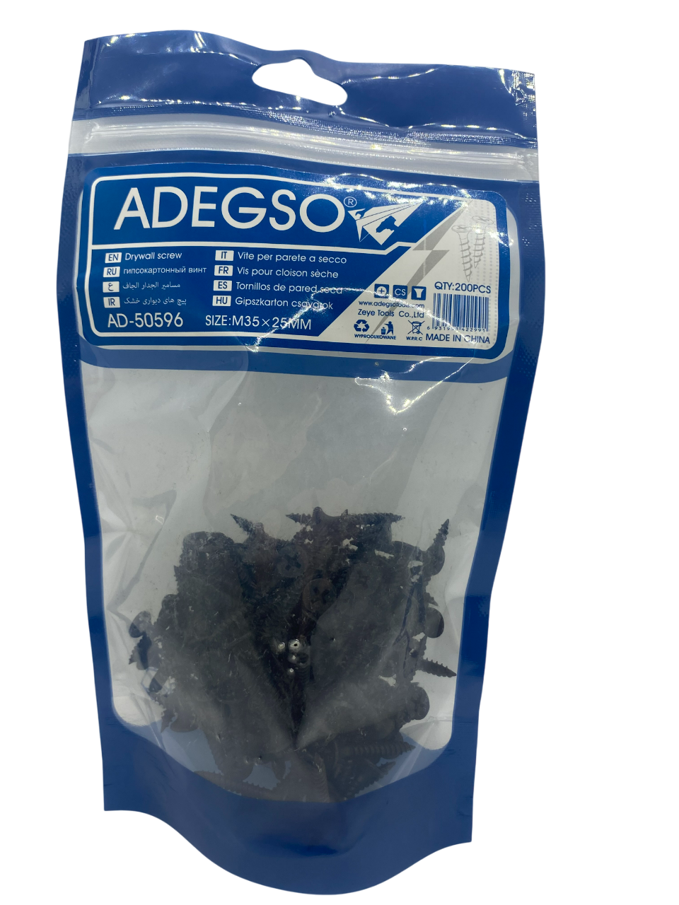 Adegso- Drywall Screws- 35x25mm