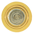 Straight Twist - Downlight - 80mm - Polished Brass - 5 Pack