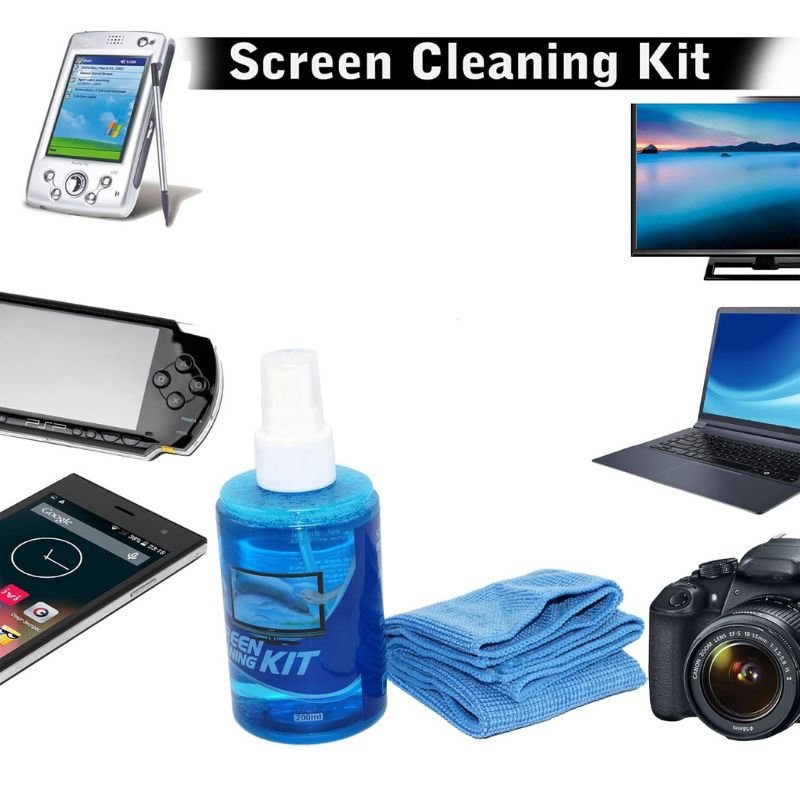 LCD Screen Cleaning Kit W/Cloth