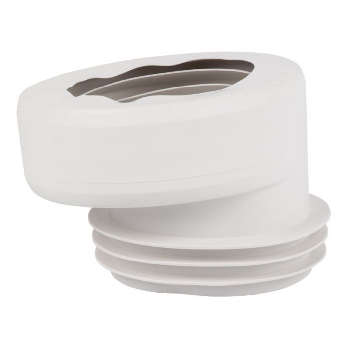 Wirquin - Pan Connector Offset & Fins 110mm Ra374