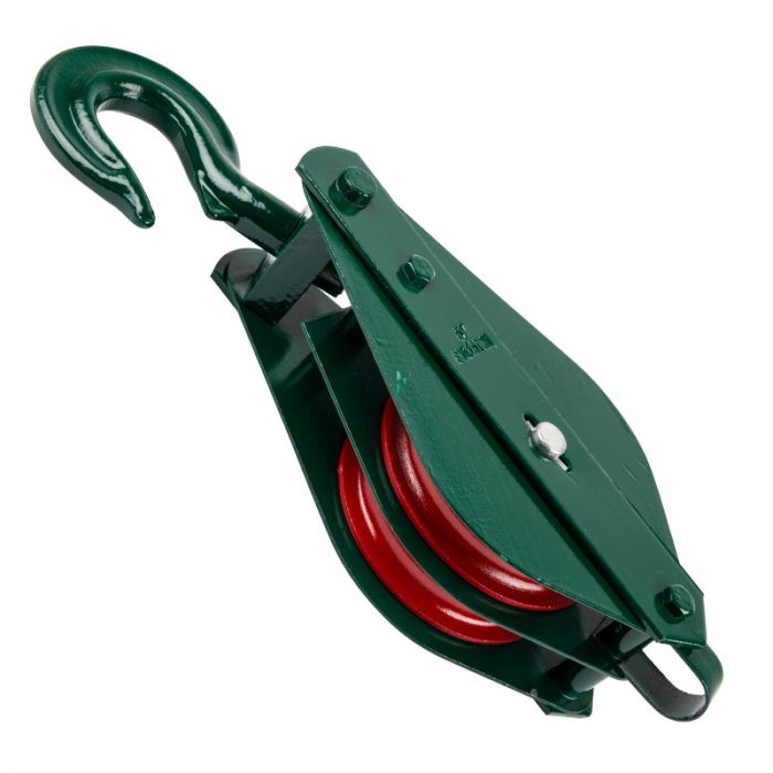 Pulley Block 20X120mm 2 Wheel