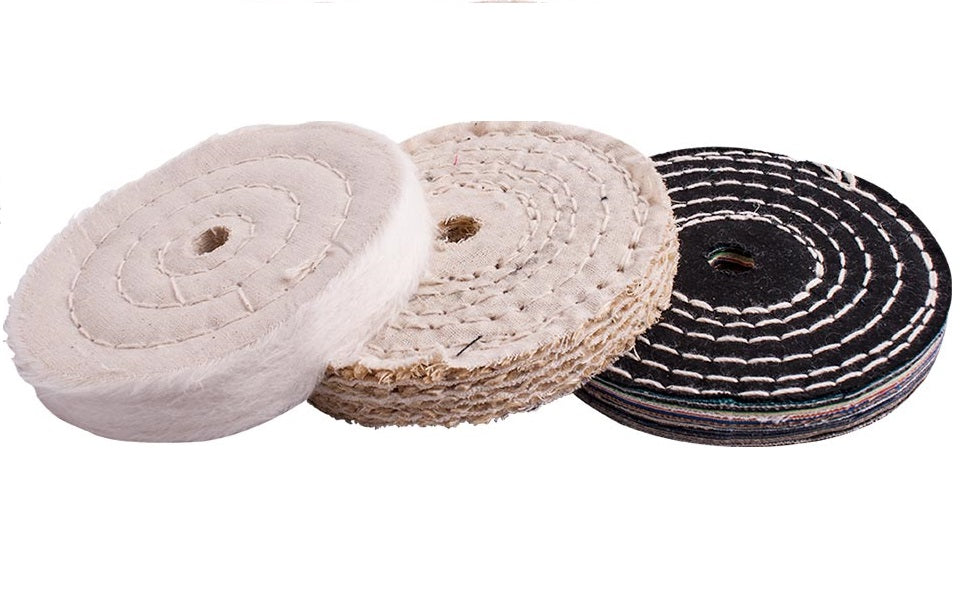 Tork Craft - White Buff/Mop 100mm x 2 Section x 20mm Thick