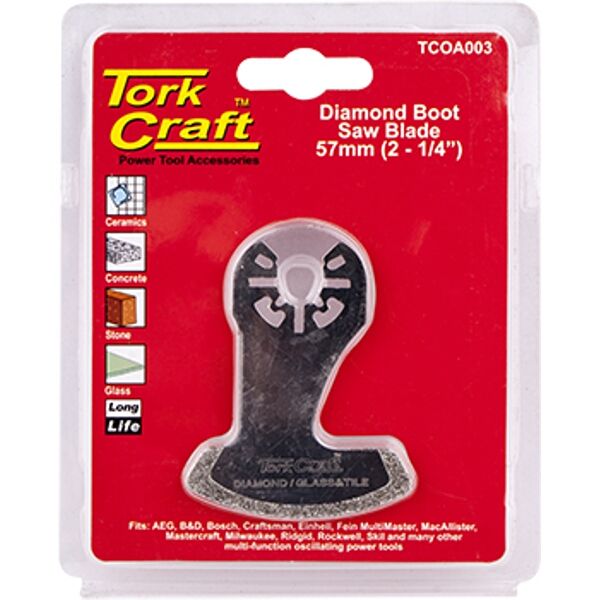 Tork Craft Quick Change Diamond Boot Saw Blade 57mm(2-1/4')