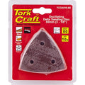Tork Craft Oscillating Sandpaper A/O 80mm 10Pc Delta Shape 80Grit