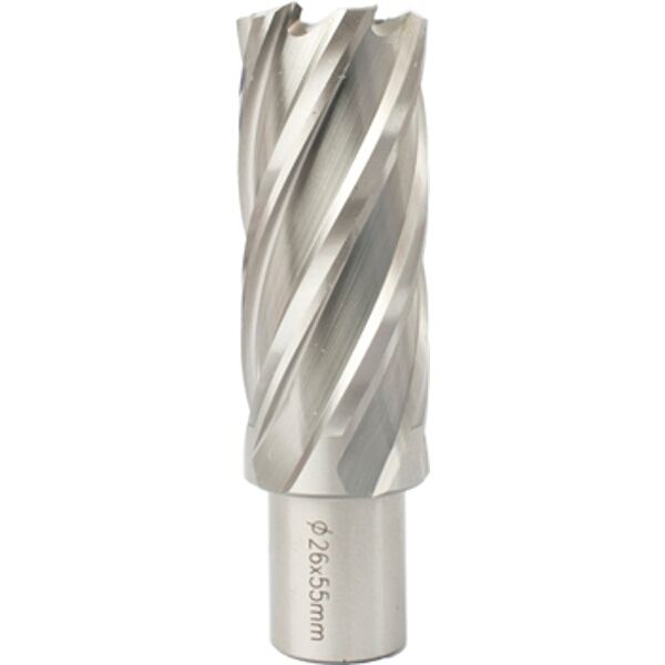 Tork Craft Annular Hole Cutter Hss 26 x 55mm Broach Slugger Bit