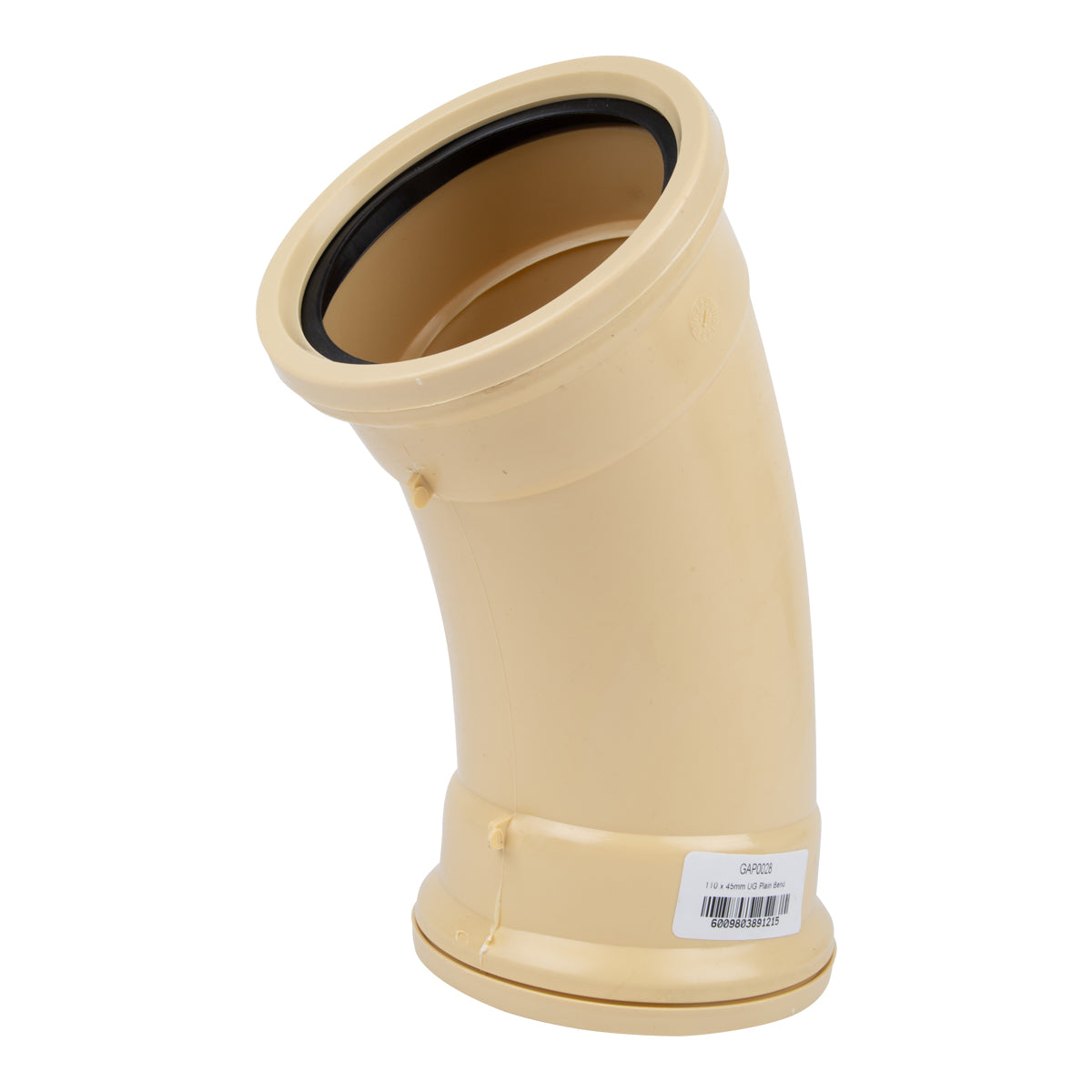 Orm Polyprop Bend 45Deg Ug 110Mm Satas 1-way Pipe Joint