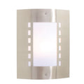 Film Reel Design Wall Light Satin Chrome