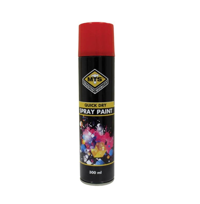 Paint Spray Red Metallic 300Ml Mts