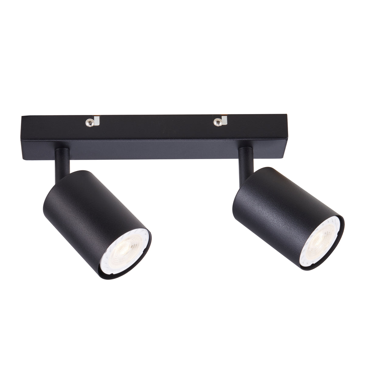 Urban Dual Bar S/Light Black GU10 2x5w - Black