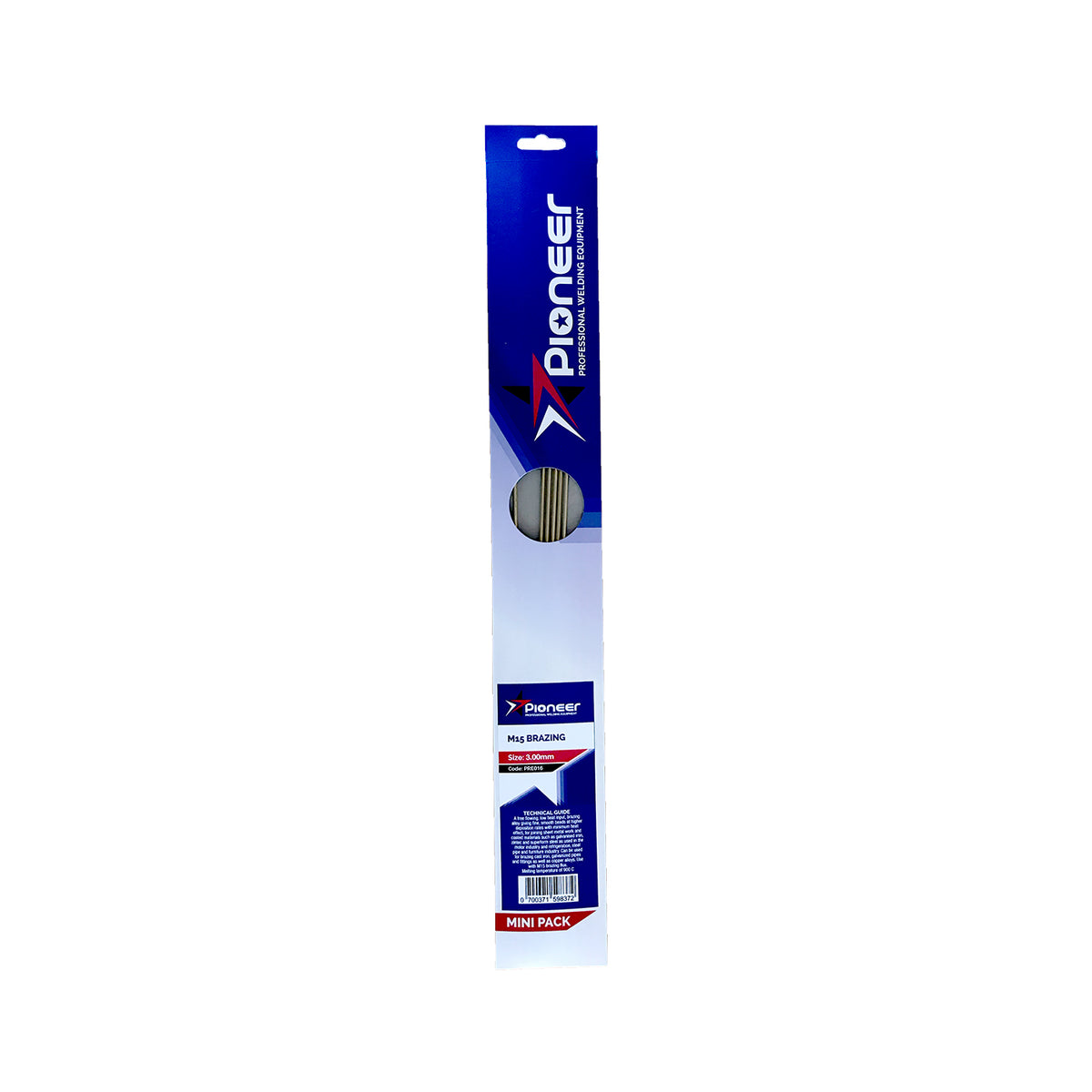 Brazing Welding Rod - 6 Piece - 3.2mm