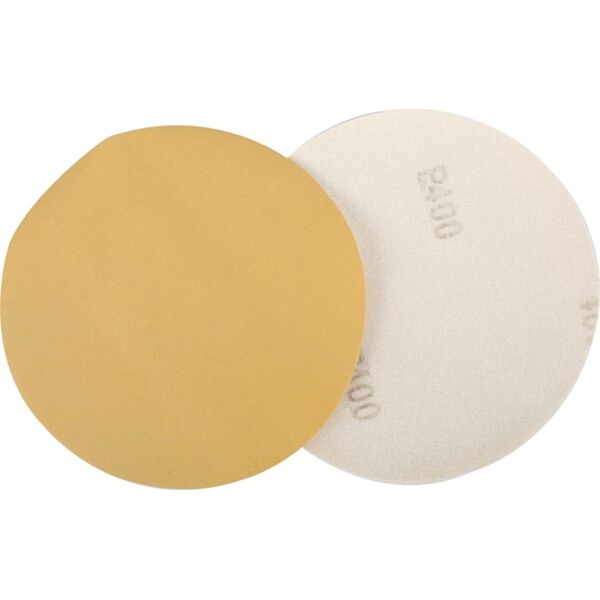 Tork Craft Gold Hook & Loop Disc (50 Pieces) 400 Grit 150mm Without Hole