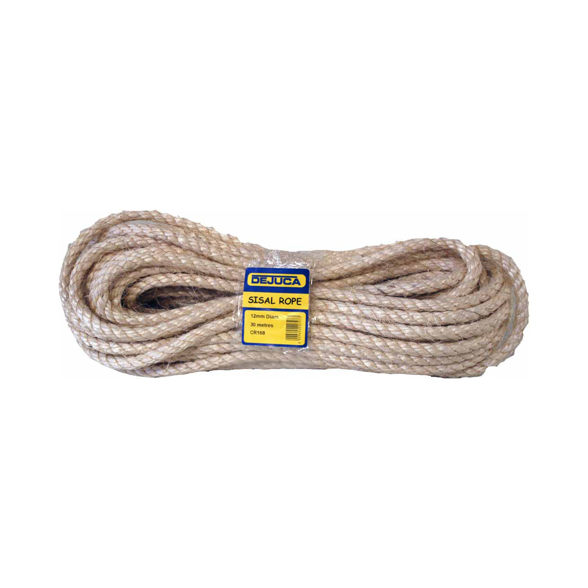 Dejuca - Sisal Rope - 12mm X 30m - (hank)