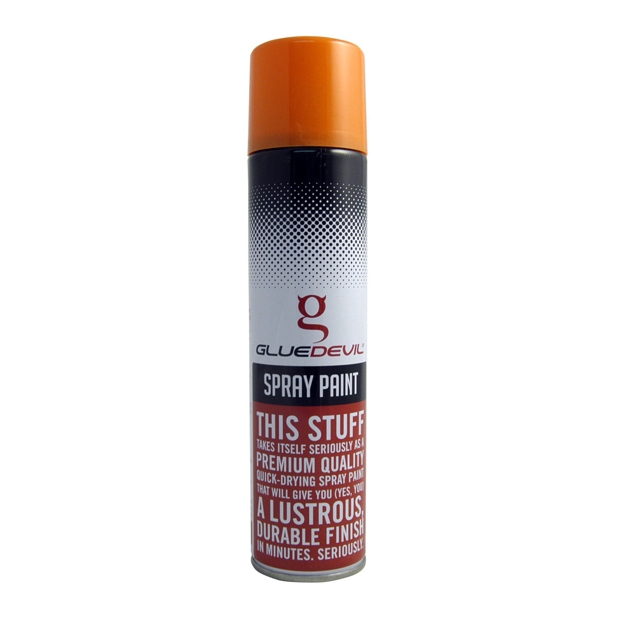 Glue Devil - Spray Paint - Fluorescent Orange - 300ml - 4 Pack