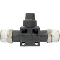 Aircraft Pu Hose Fitting Valve 3/8'M x 3/8'M