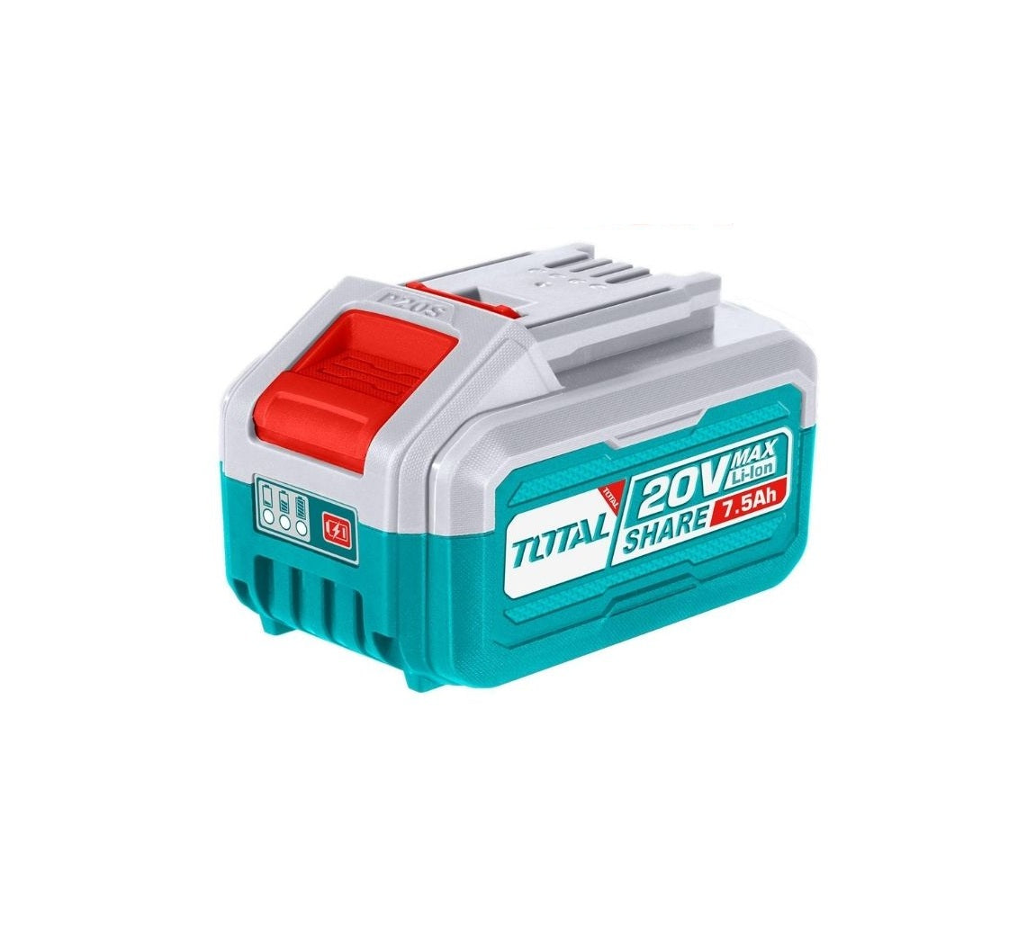 Total Lithium-Ion 20V 7.5Ah Battery Pack Led Batt Pow Indicator