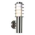 Stainless Steel Grid Wall Light Up/Facing Satin Chrome