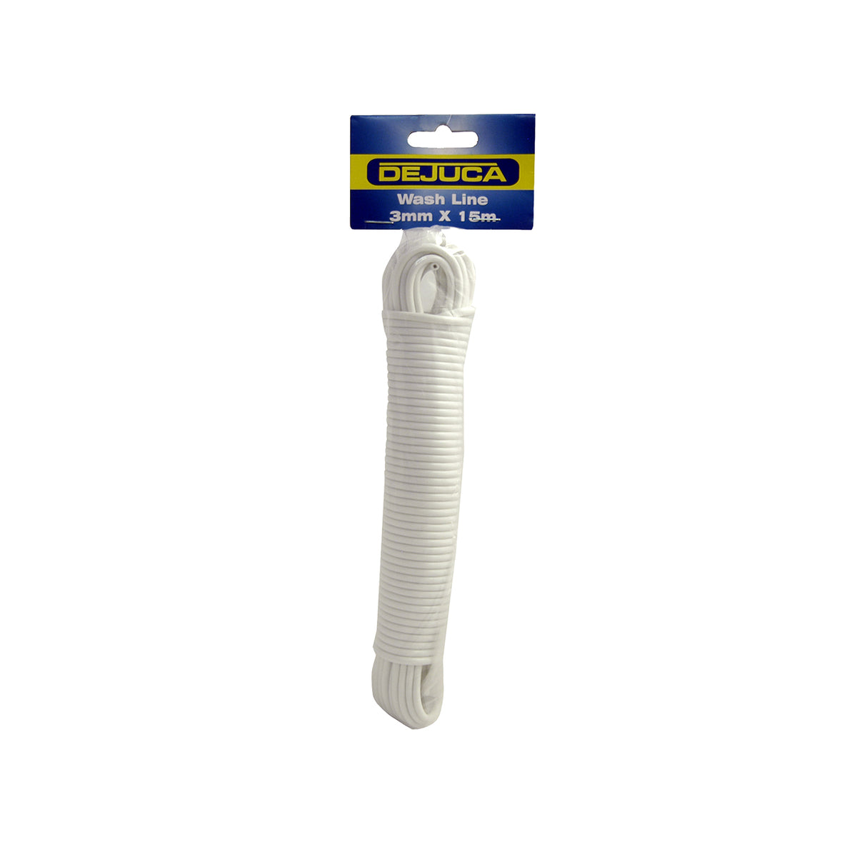 Dejuca - Wash Line - Steel Pvc Coated - 3mm X 15m - (hank)