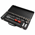 Socket & Ratchet Set 27pc 1/2' DR CRV 12 Point Metal Case