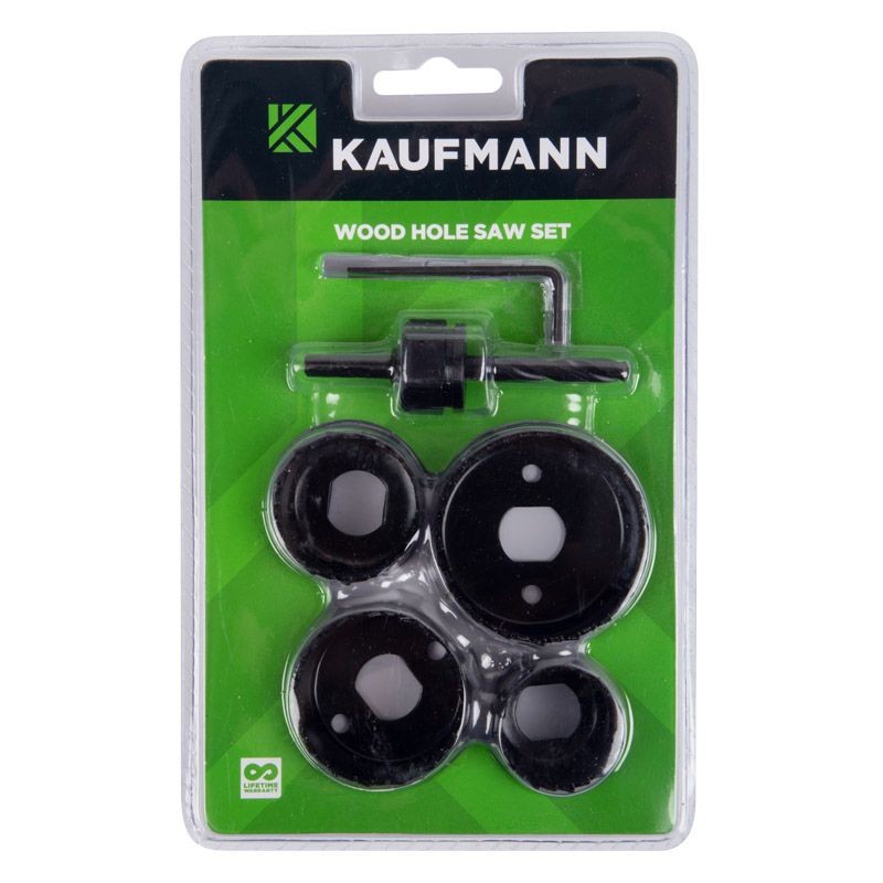 Kaufmann Wood Hole Saw - 5 Piece