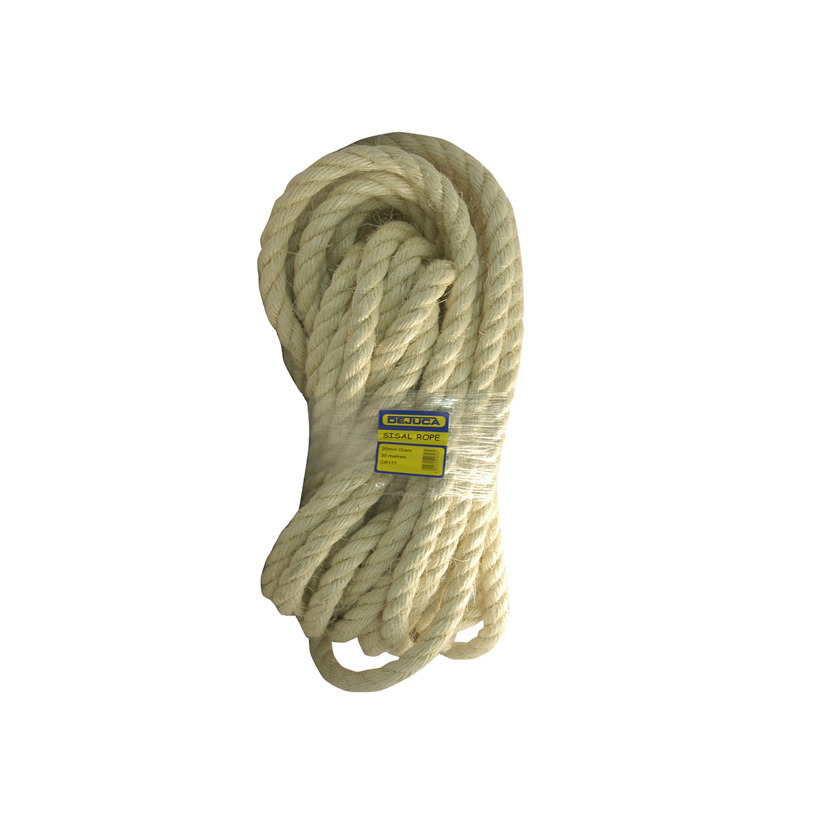 Dejuca - Sisal Rope - 20mm X 30m - (hank)
