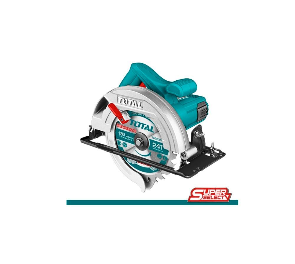 Total Circular Saw 220-240V 1400W 4800Rpm 185X20Mm