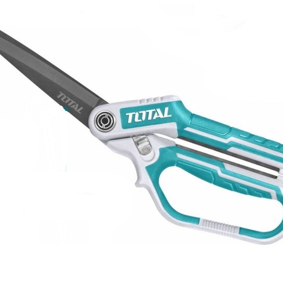 Total 10'/255Mm Rubber Grip Long-Blade Heavy Duty Scissors