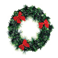 Xmas - Wreath Tinsel - 24cm