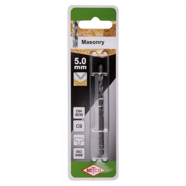 Mitco Masonry Drill Bit - 5.0 x 85mm