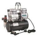 Air Craft Twin Cylinder Mini Air Compressor with Tank