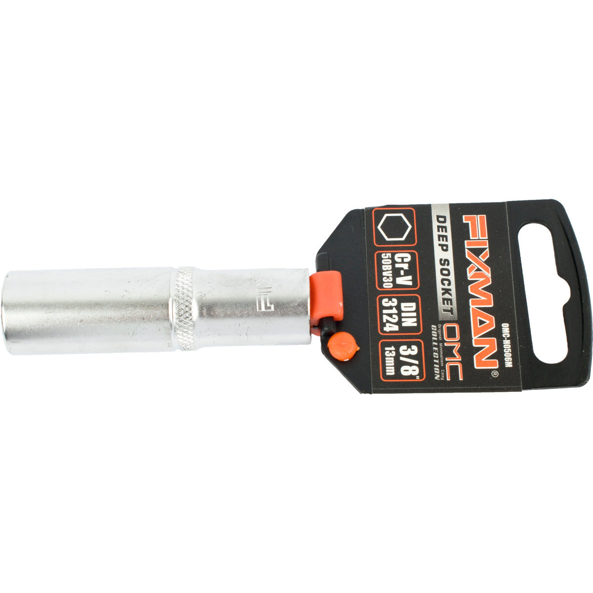 Fixman - Deep Socket - 3/8 Inch Drive - 13mm