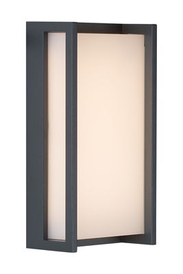 Qubo Outdoor Wall Light Grey LED 15W 3000K