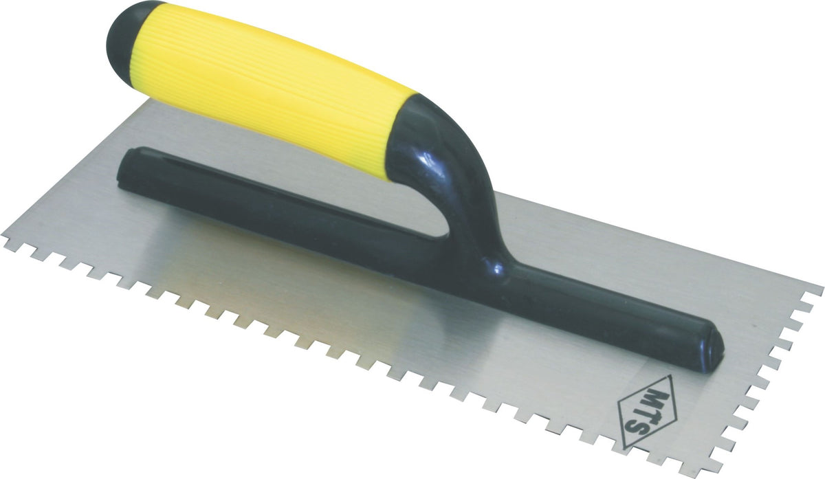 MTS Trowel Plaster Notch Plastic Handle 8mm