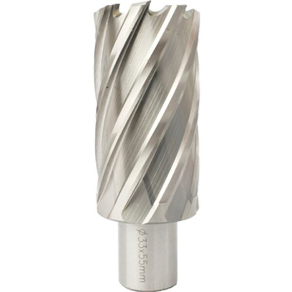 Tork Craft Annular Hole Cutter Hss 33 x 55mm Broach Slugger Bit