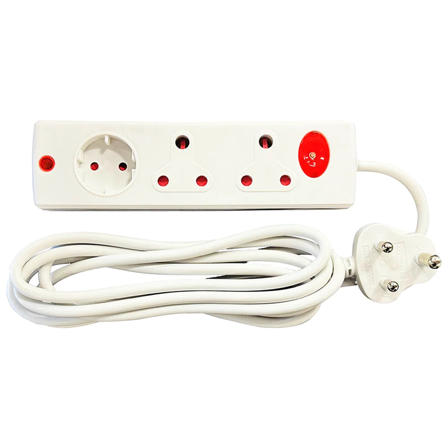 Electric M/Plug 3Way 2X16A+1Xsch+3M