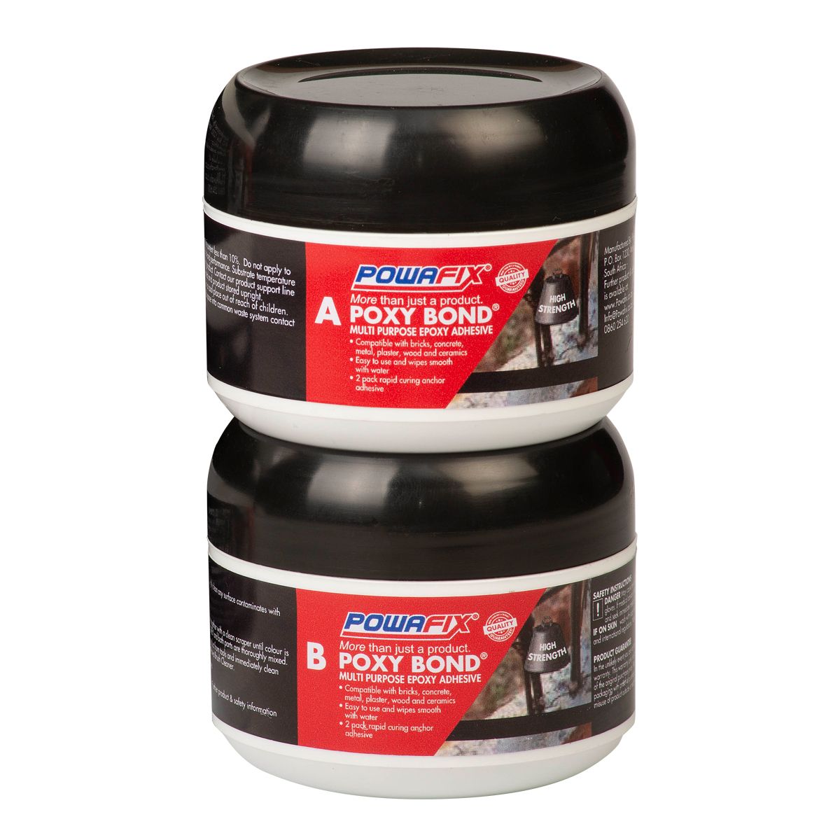 Powafix Poxy Bond 250Ml 2 Pack Adhesive