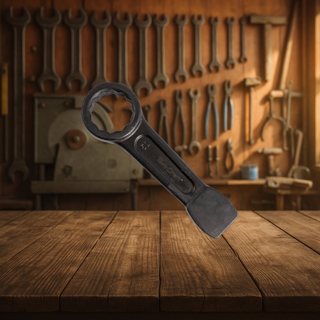 Tork Craft Slogging Spanner 50Mm Ring End Crv