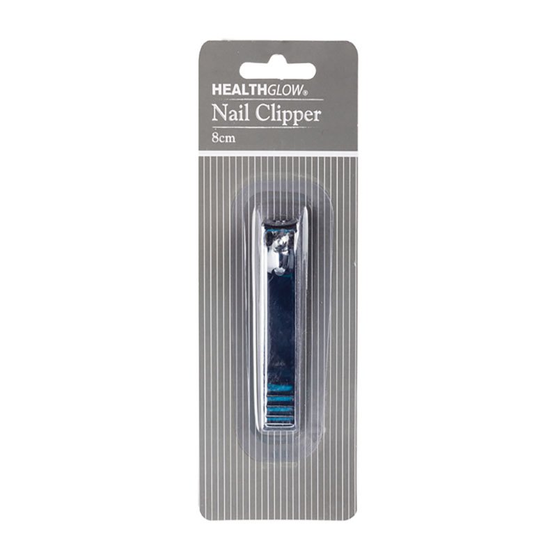 Nail Clipper - Toenail Clipper - Stainless Steel - Silver - 8cm
