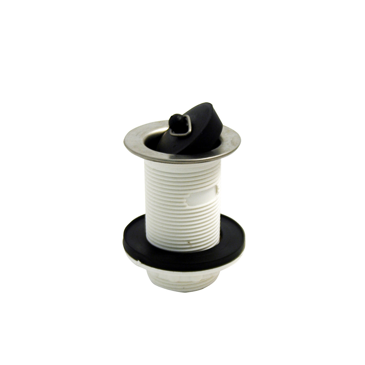 Basin Waste - Pvc + Plug - Unslotted