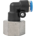 Aircraft Pu Hose Fitting Elbow 6mm-3/8 F