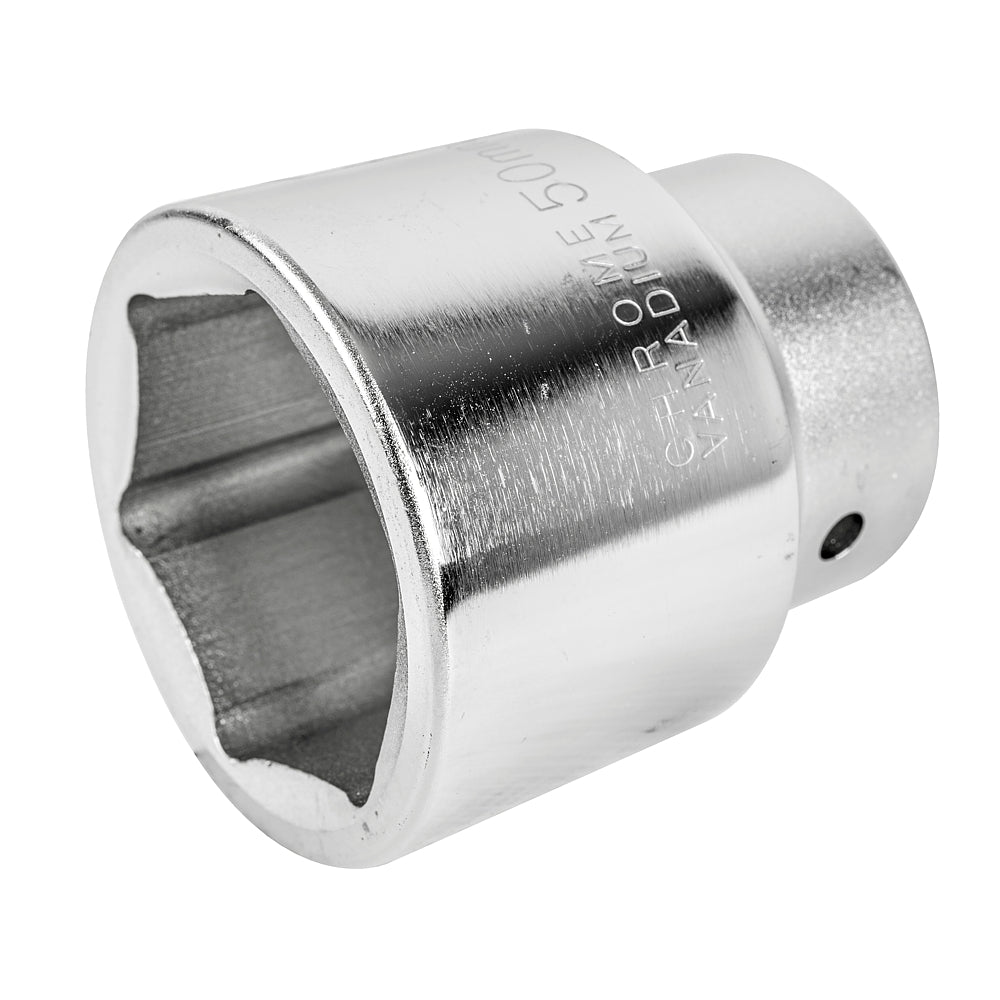 Socket 50Mm 1' Drive Crv Hex