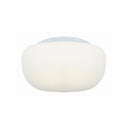 Cheese Square Ceiling Light 250mm White