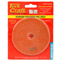 Tork Craft - 100mm Diamond Wet Polishing Pad 300 Grit Orange