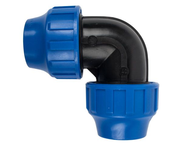 Agrinet Compression Elbow - 75mm