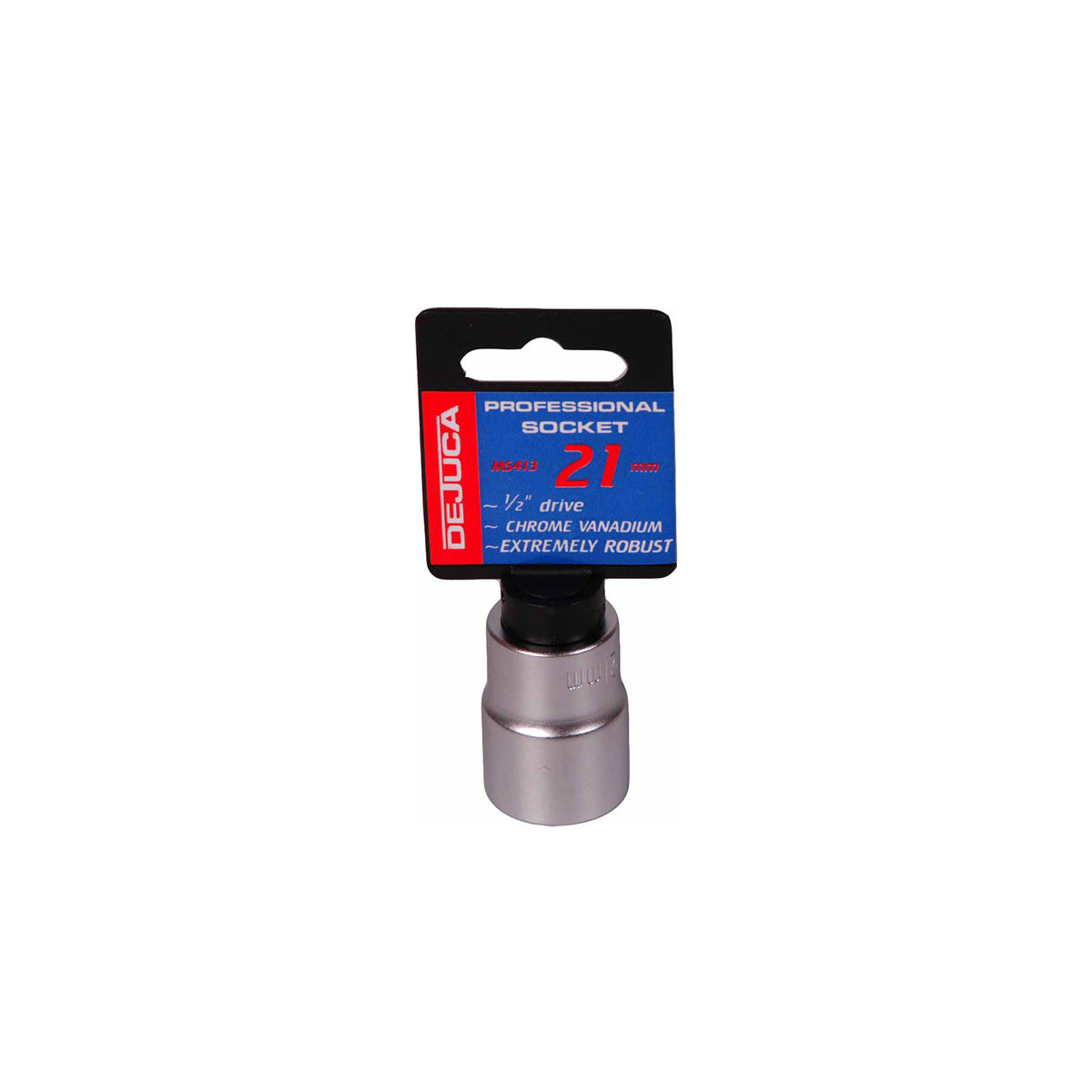 Dejuca - Socket - Cv - Fd - 1/2 Inch drive - 6pt - 21mm