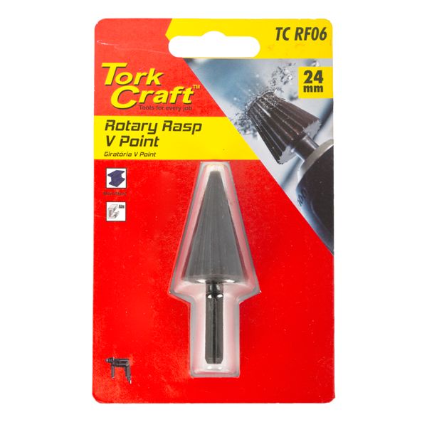 Rotary Rasp V-Point 4-14mm