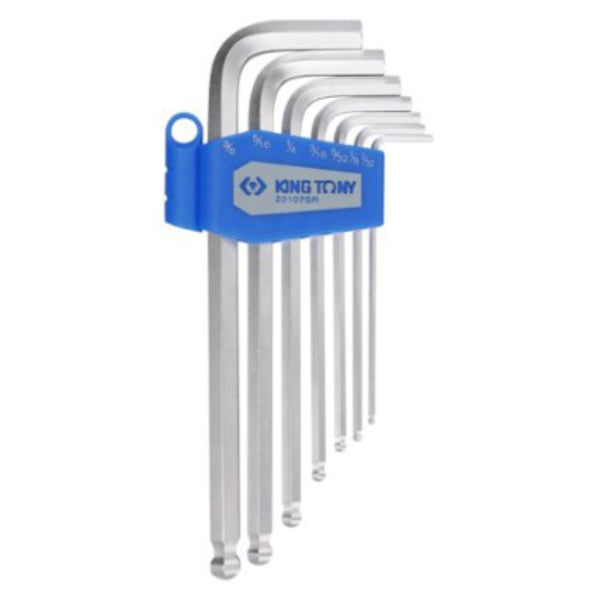 Allen Key Set 3/32-3/8 Long Ball 7 Piece