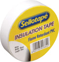 Sellotape Insulation Tape White 18mm x 20m